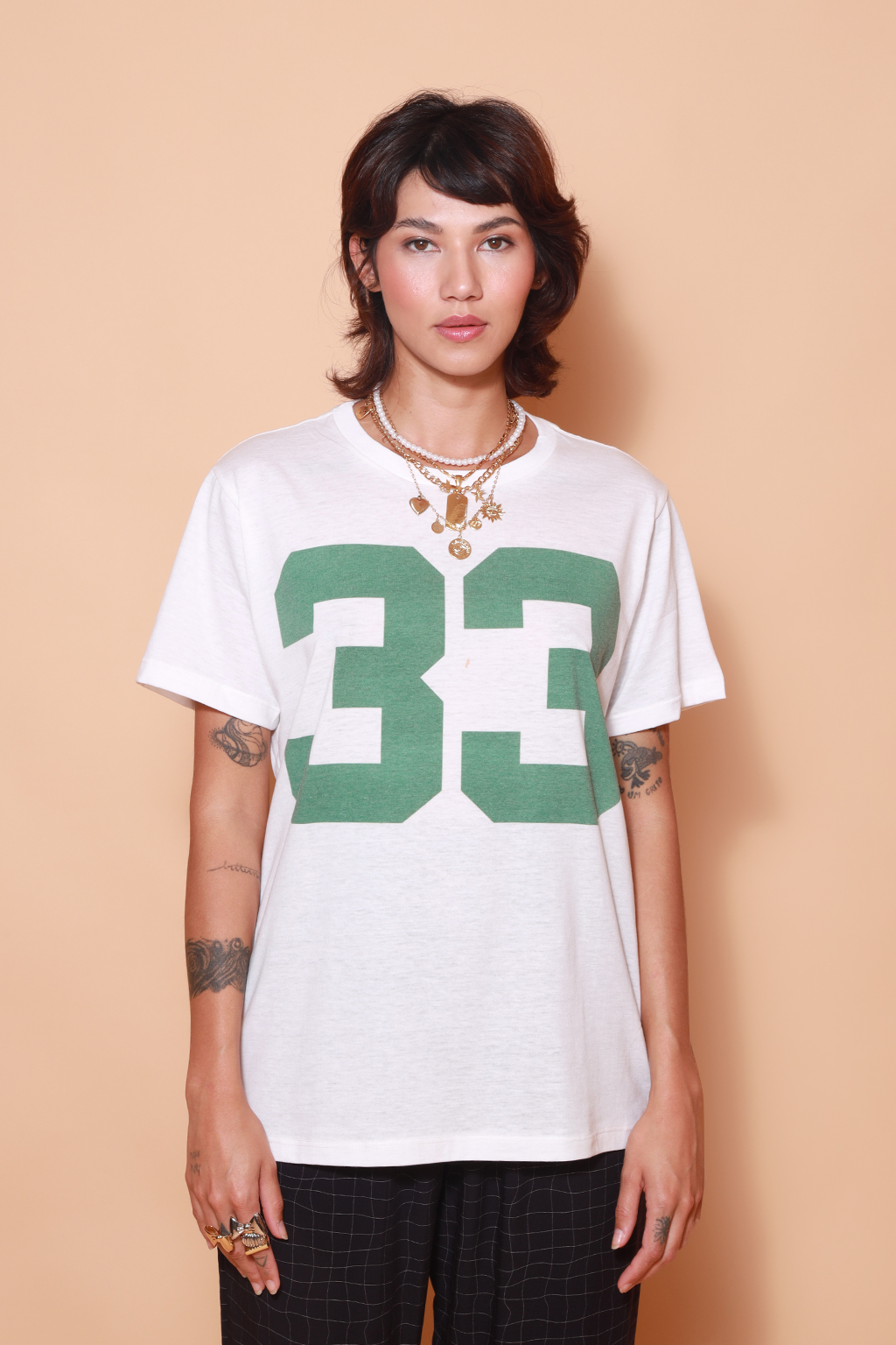 Camiseta estampada Larry Bird