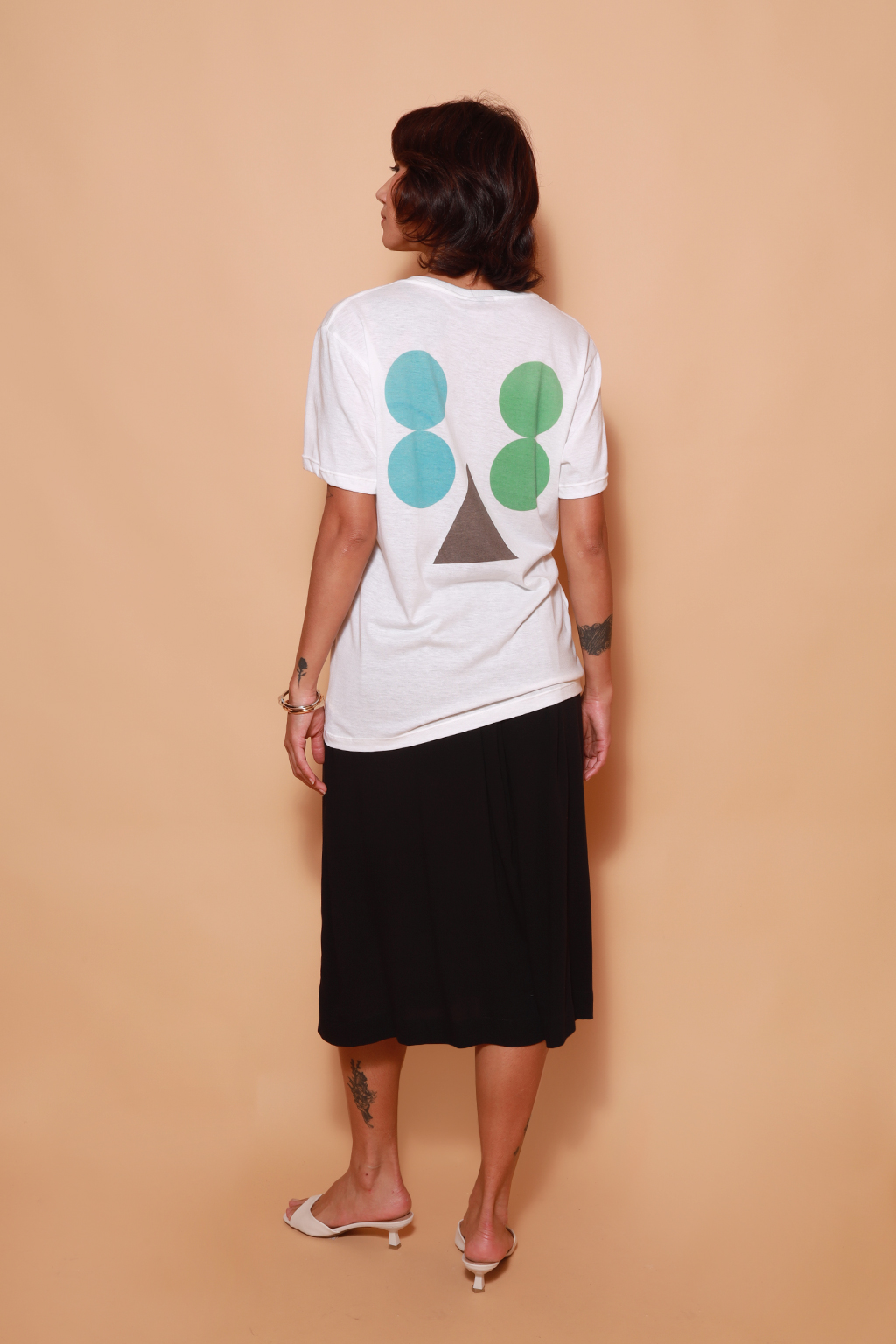 Camiseta estampada Geometria