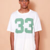 Camiseta oversize estampada Larry Bird