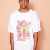 Camiseta oversize estampada McBirthday