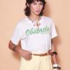 Camiseta estampada Obstacle Records
