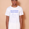 Camiseta estampada Encontro Terraplanista