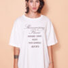 Camiseta oversize estampada Avon