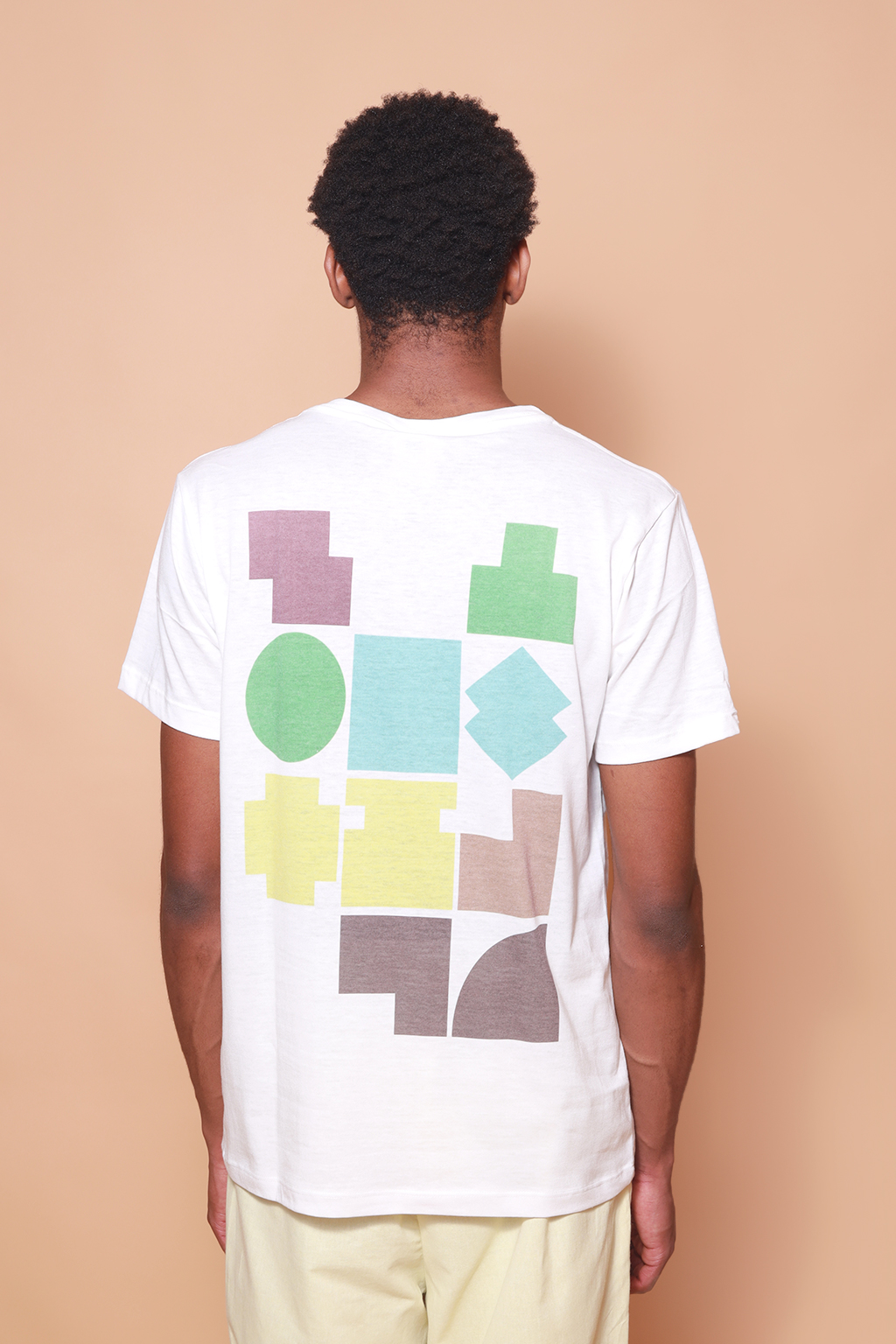 Camiseta estampada Formas coloridas