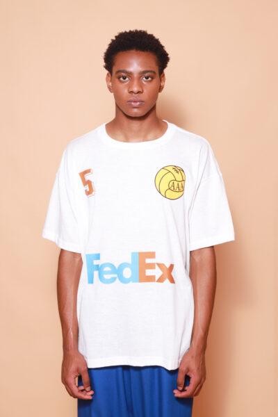 Camiseta oversize estampada Argentinos Juniors DTF