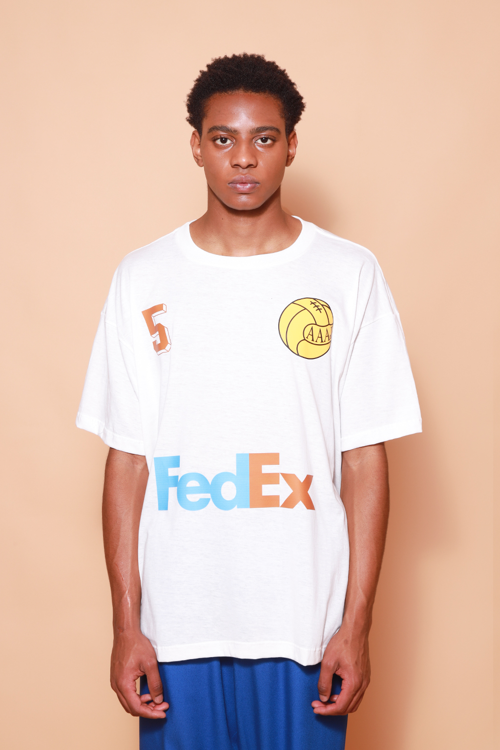 Camiseta oversize estampada Argentinos Juniors DTF