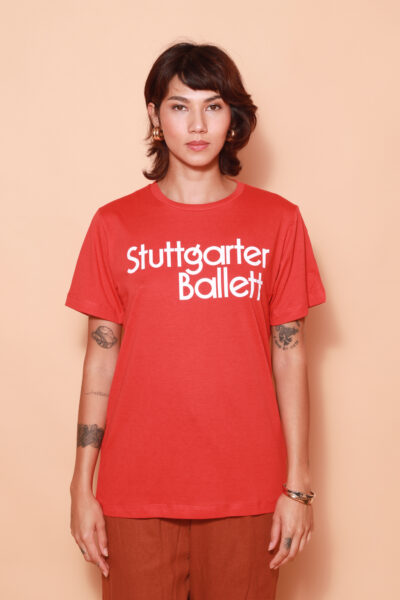 Camiseta vermelha estampada Stuttgarter ballet