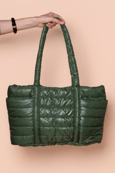 Bolsa AMP Puffer 2 Bolsos verde