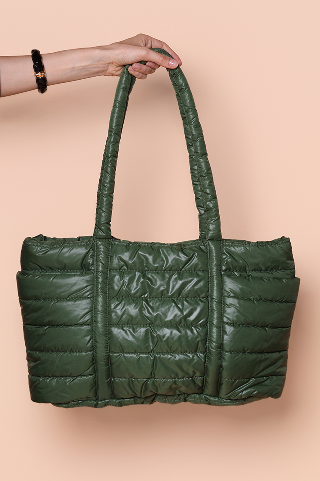 Bolsa AMP Puffer 2 Bolsos verde