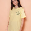 Camiseta amarela estampada Beverly Hills