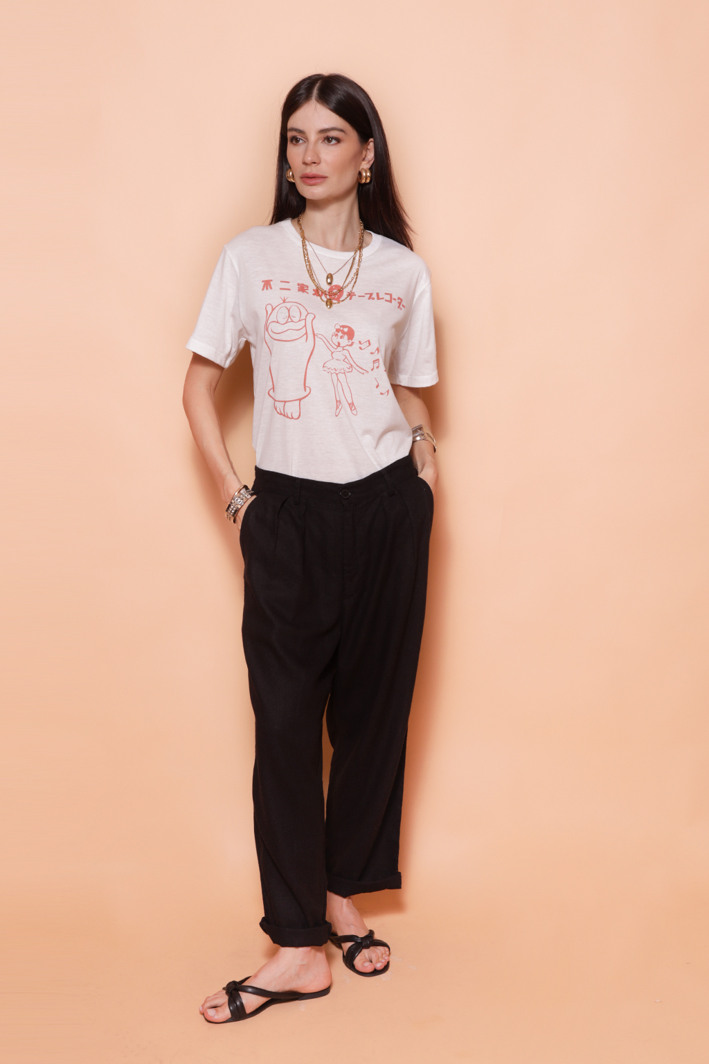 Camiseta estampada Recital de balé