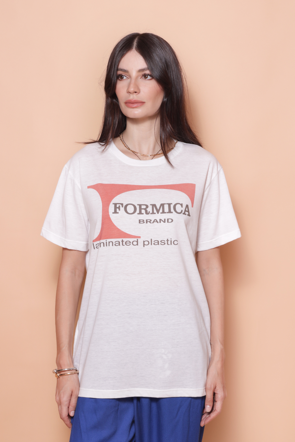 Camiseta oversize estampada Formica
