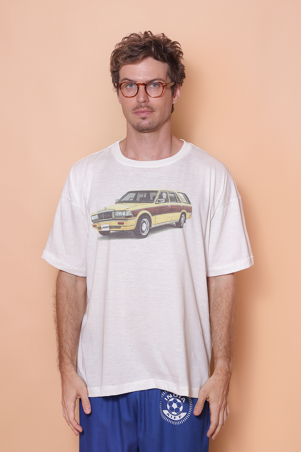 Camiseta oversize estampada Nissan Y30