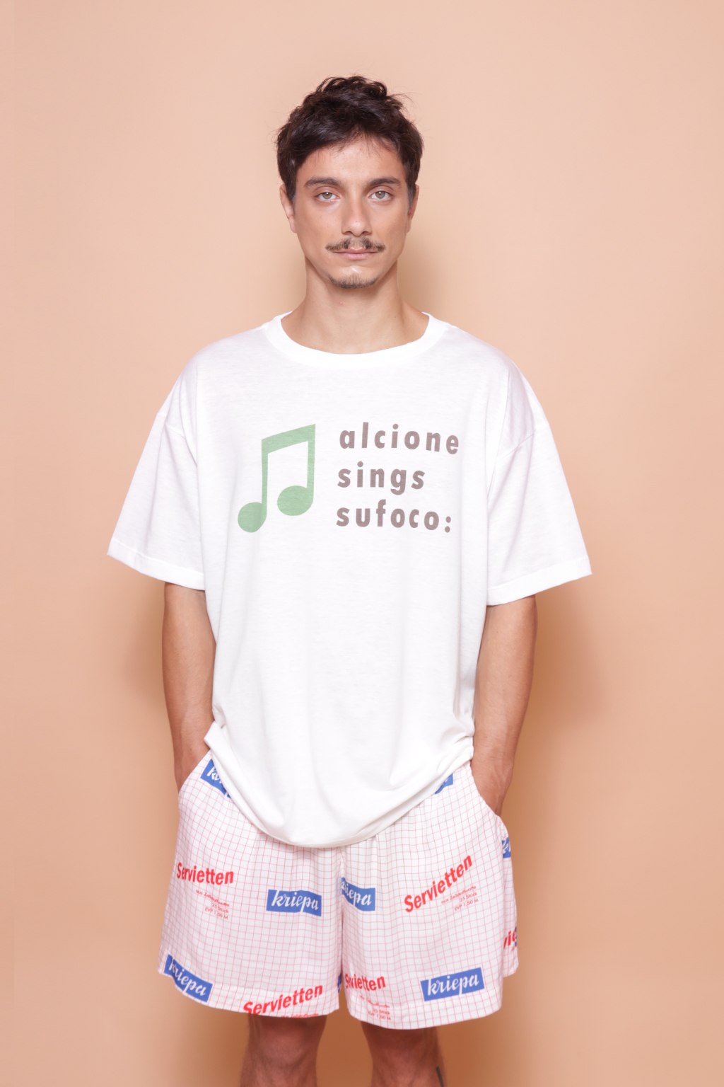 Camiseta oversize estampada Alcione sings Sufoco