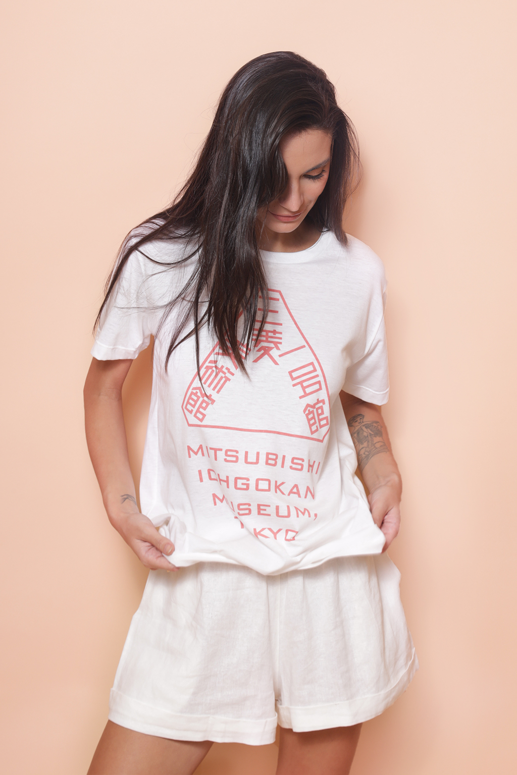 Camiseta estampada Mitsubishi Ichigokan