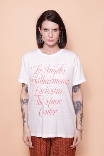 Camiseta oversize estampada LA Phil