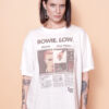 Camiseta oversize estampada Bowie Low