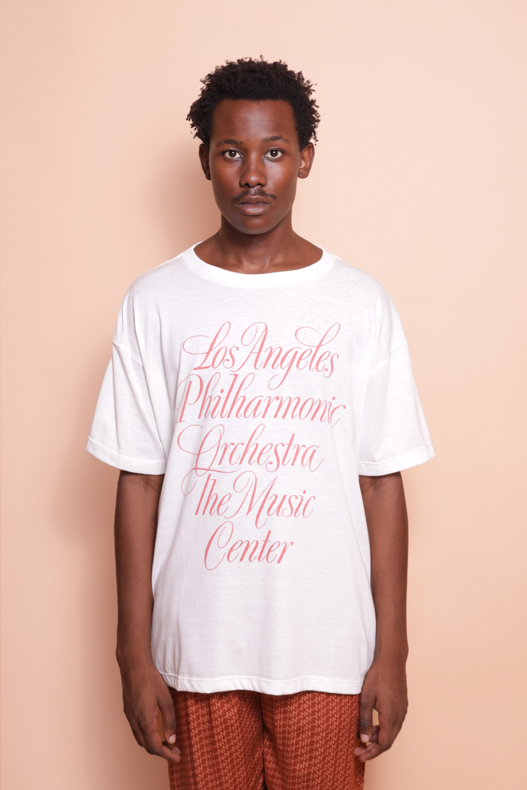 Camiseta oversize estampada LA Phil