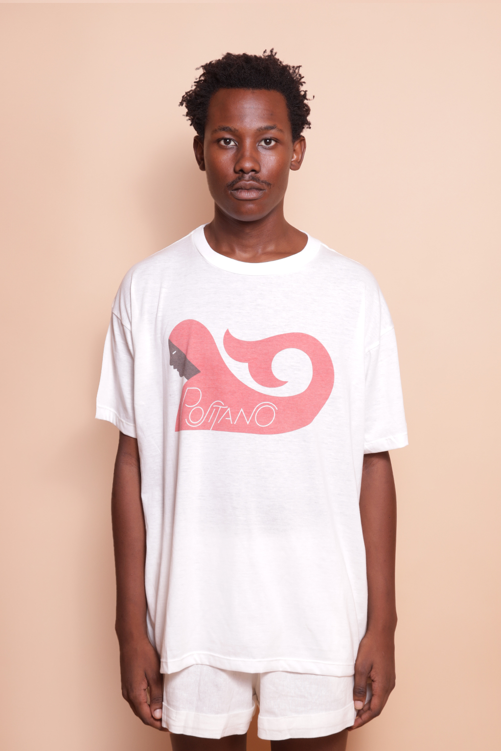 Camiseta oversize estampada Positano