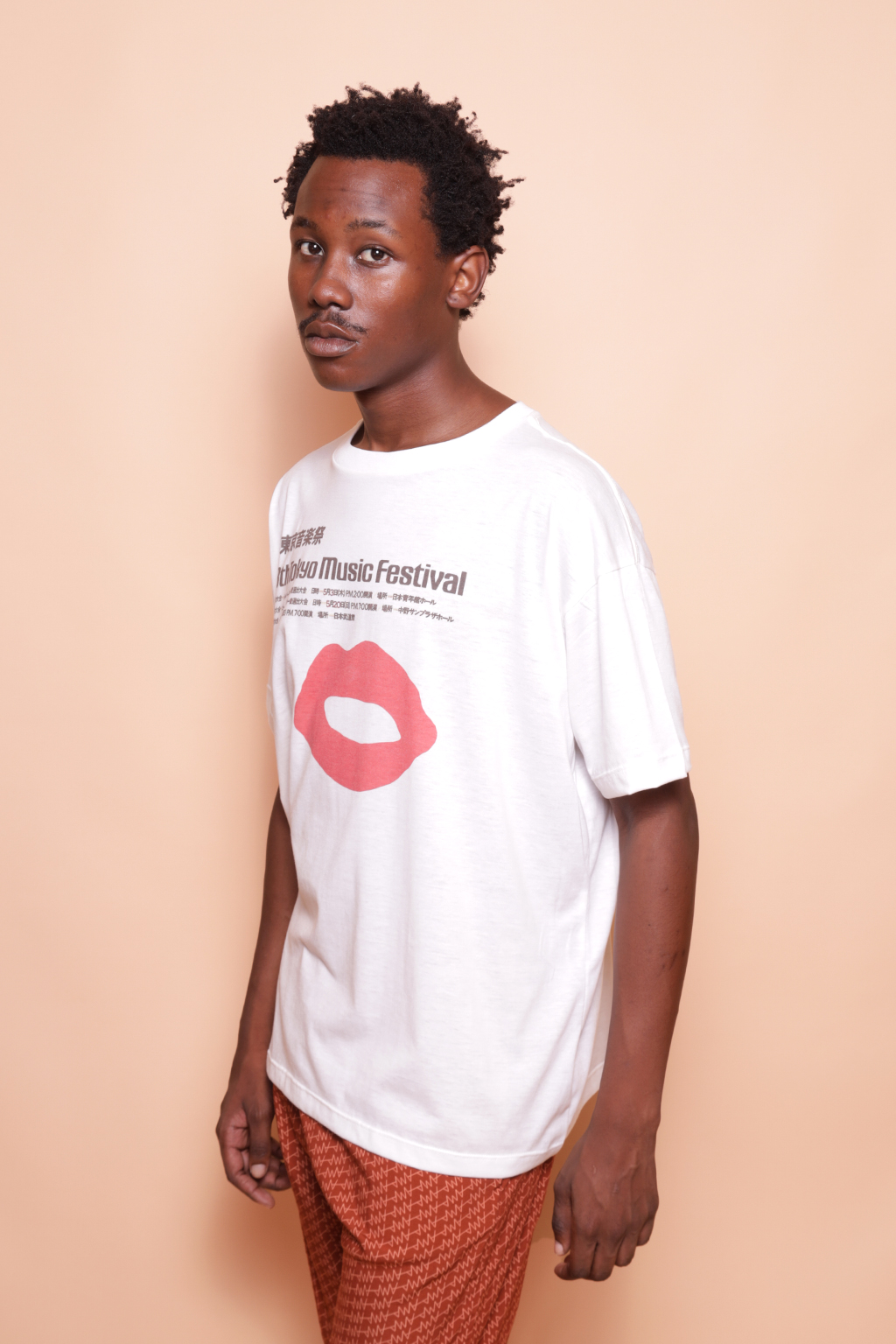 Camiseta oversize estampada Tokyo Music Festival