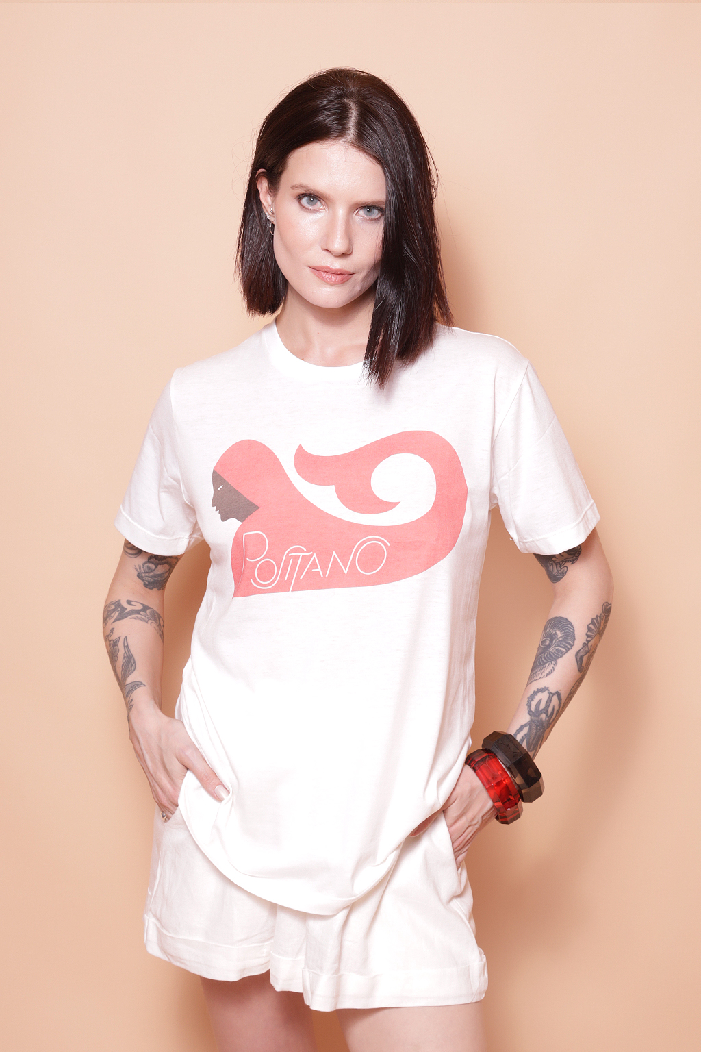 Camiseta estampada Positano