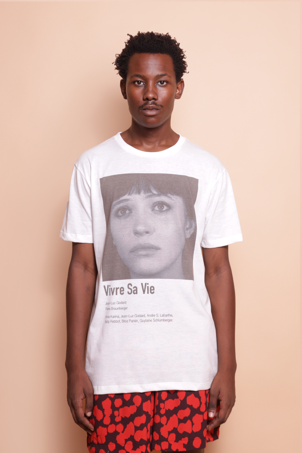 Camiseta estampada Viver a vida