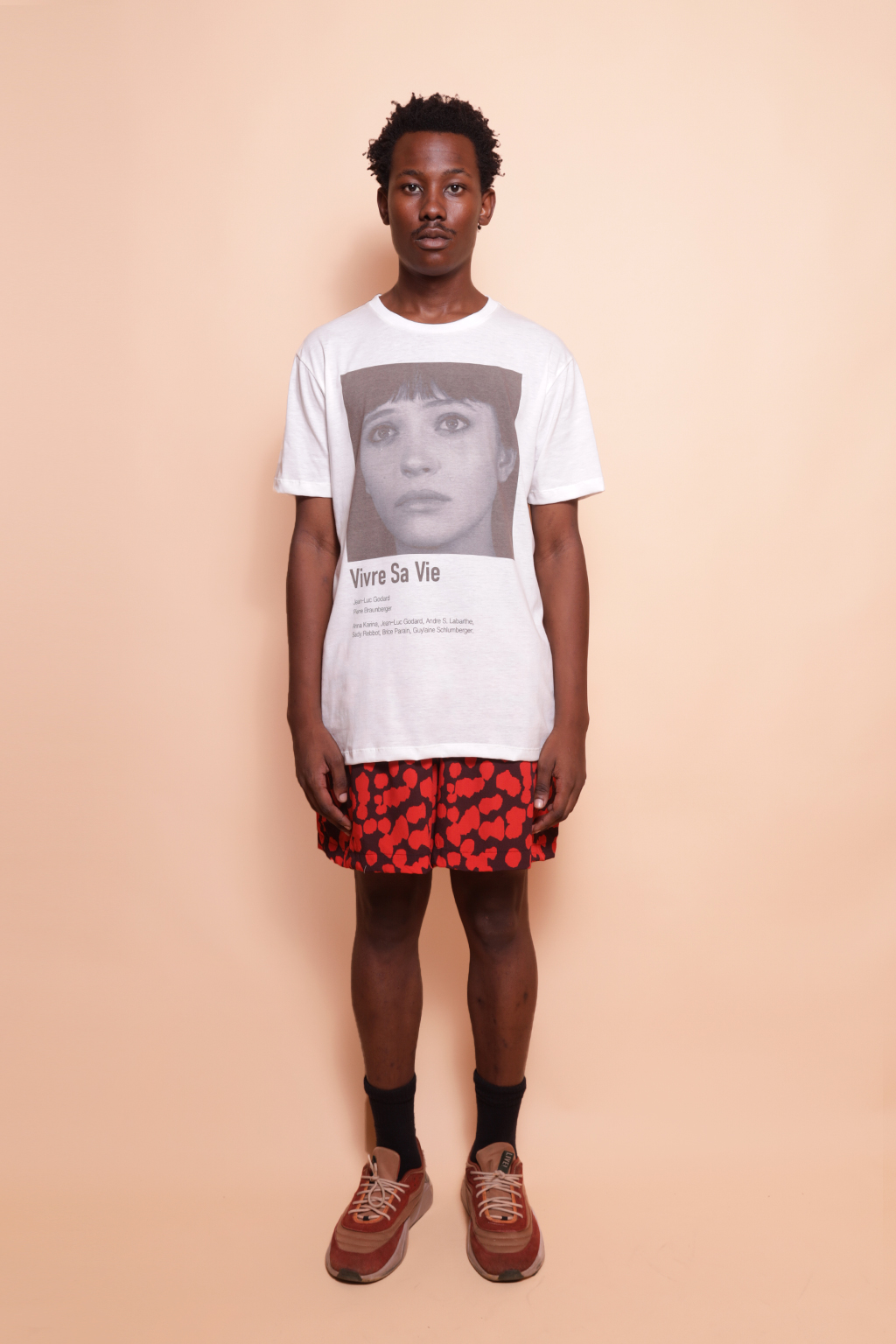 Camiseta estampada Viver a vida