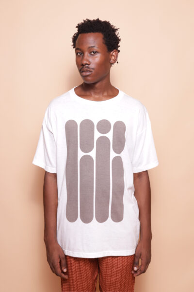 Camiseta oversize estampada Tubos