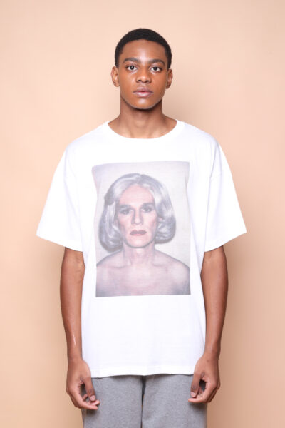 Camiseta oversize estampada Drag Warhol