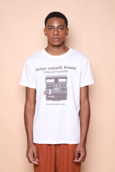 Camiseta estampada Polaroid Pronto