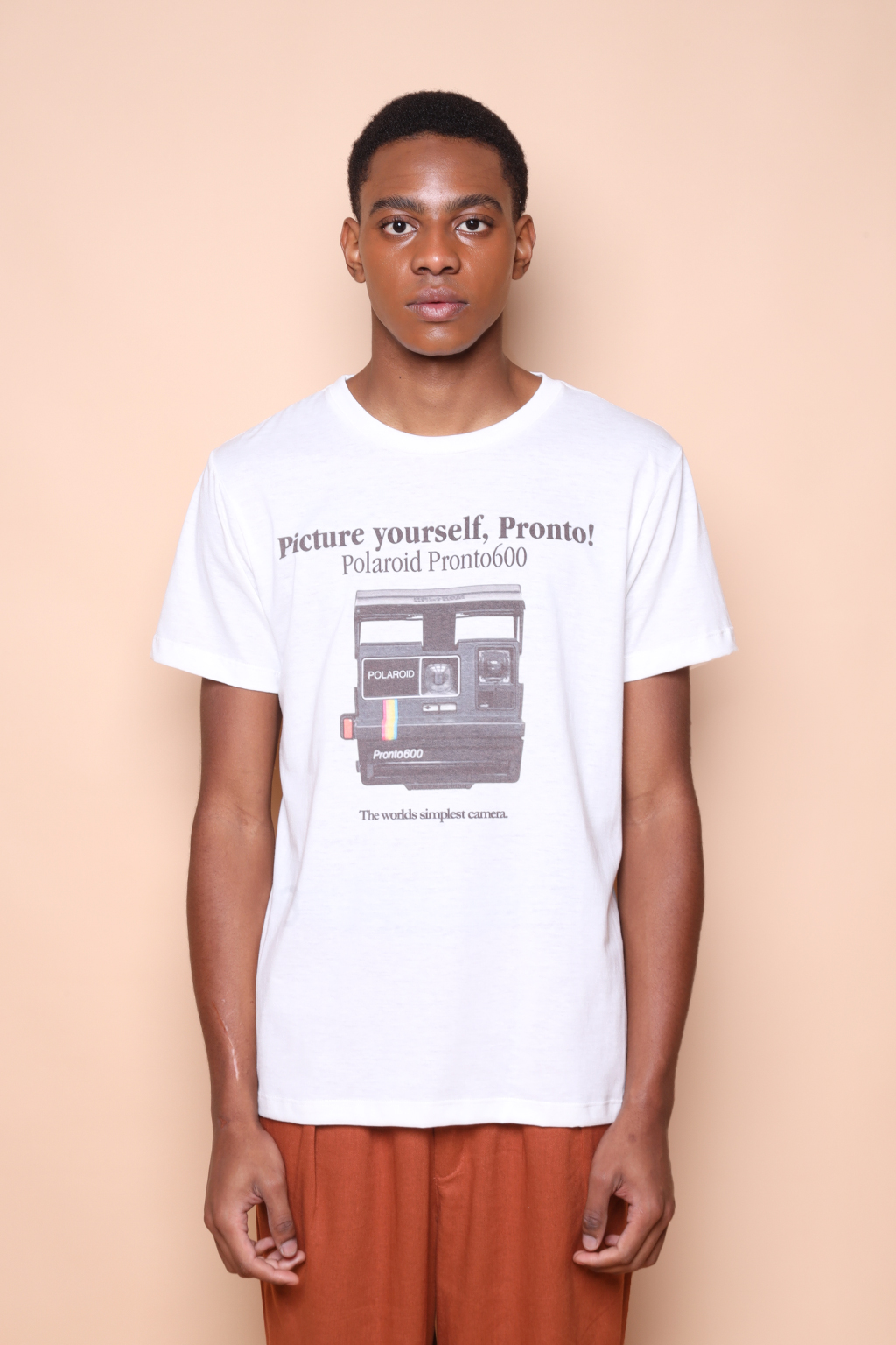 Camiseta estampada Polaroid Pronto