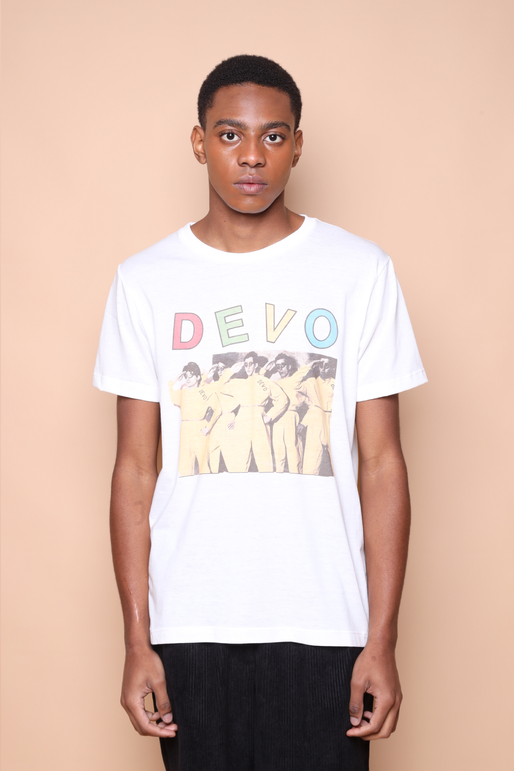 Camiseta estampada Devo