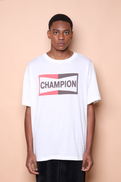 Camiseta oversize estampada Champion