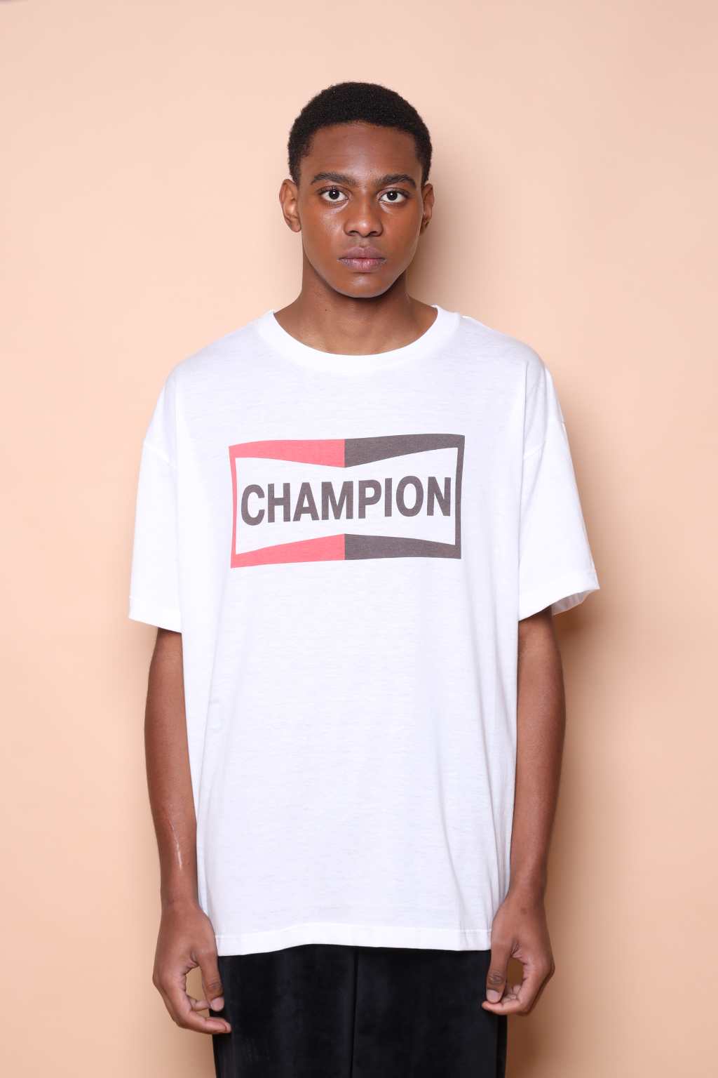 Camiseta oversize estampada Champion