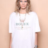 Camiseta oversize estampada Rolex