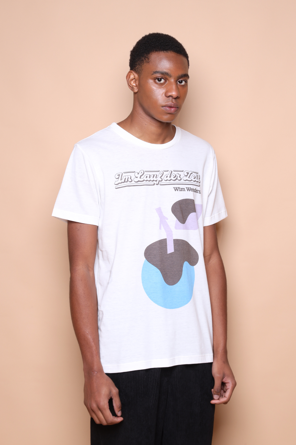 Camiseta estampada No Decurso do Tempo