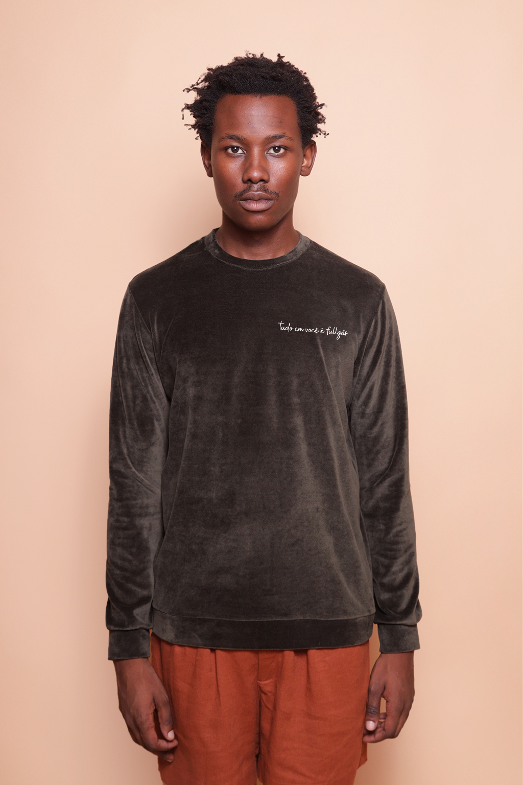 Blusão plush verde Fullgás