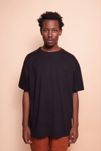 Camiseta básica algodão preta