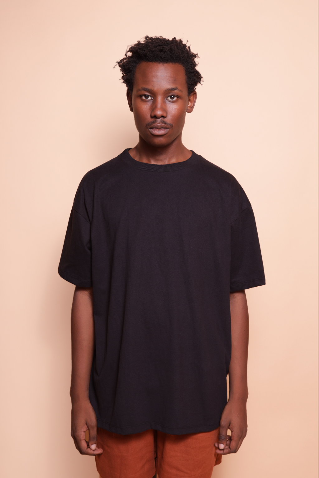 Camiseta básica algodão preta