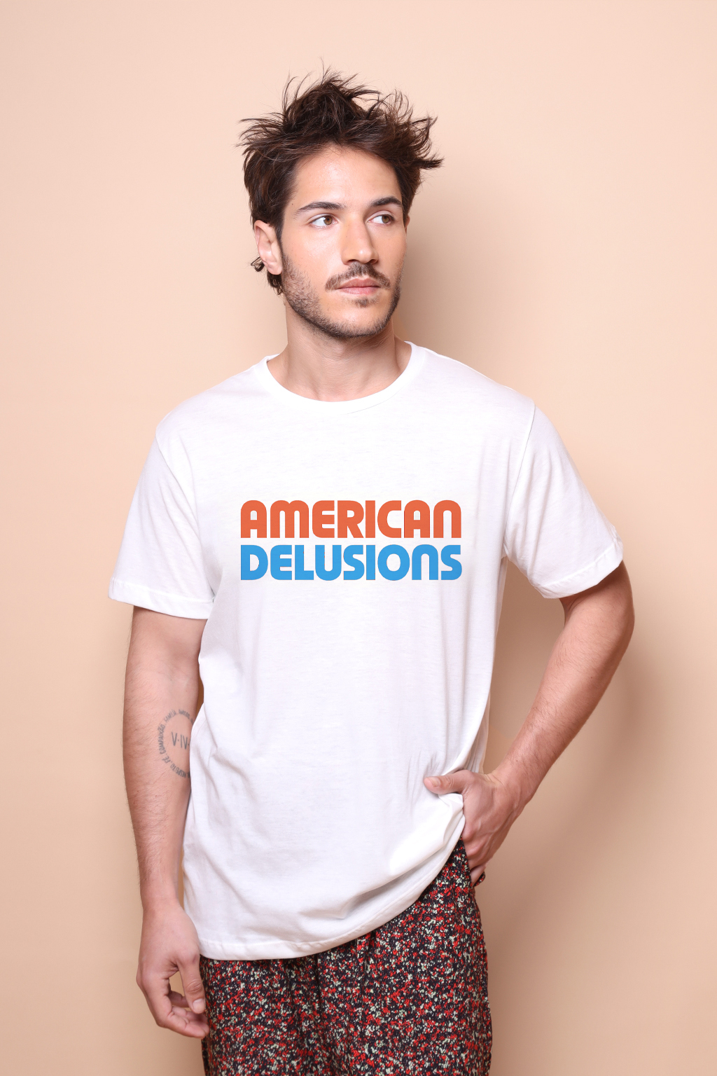Camiseta estampada American Delusions