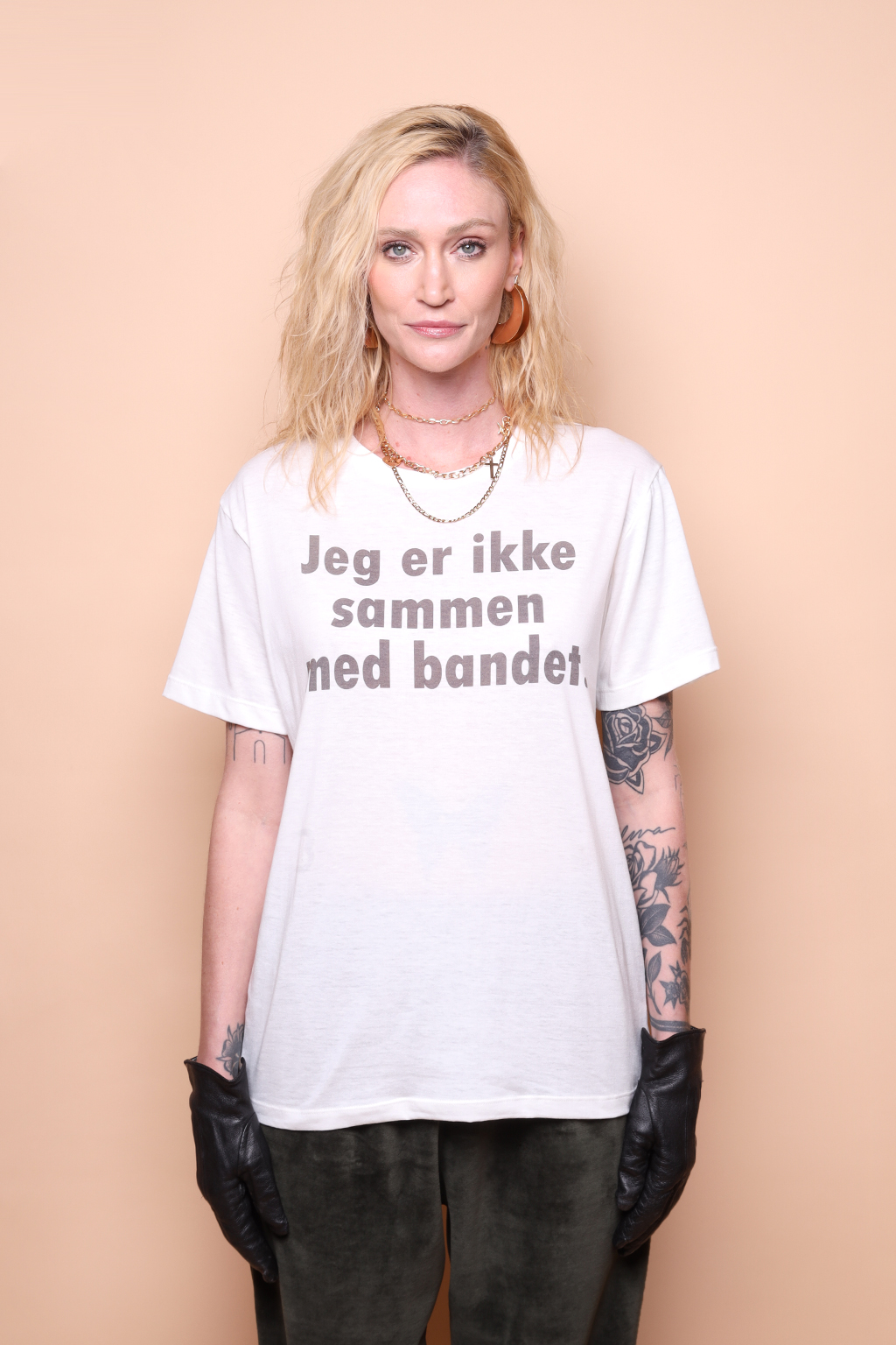 Camiseta estampada Med Bandet