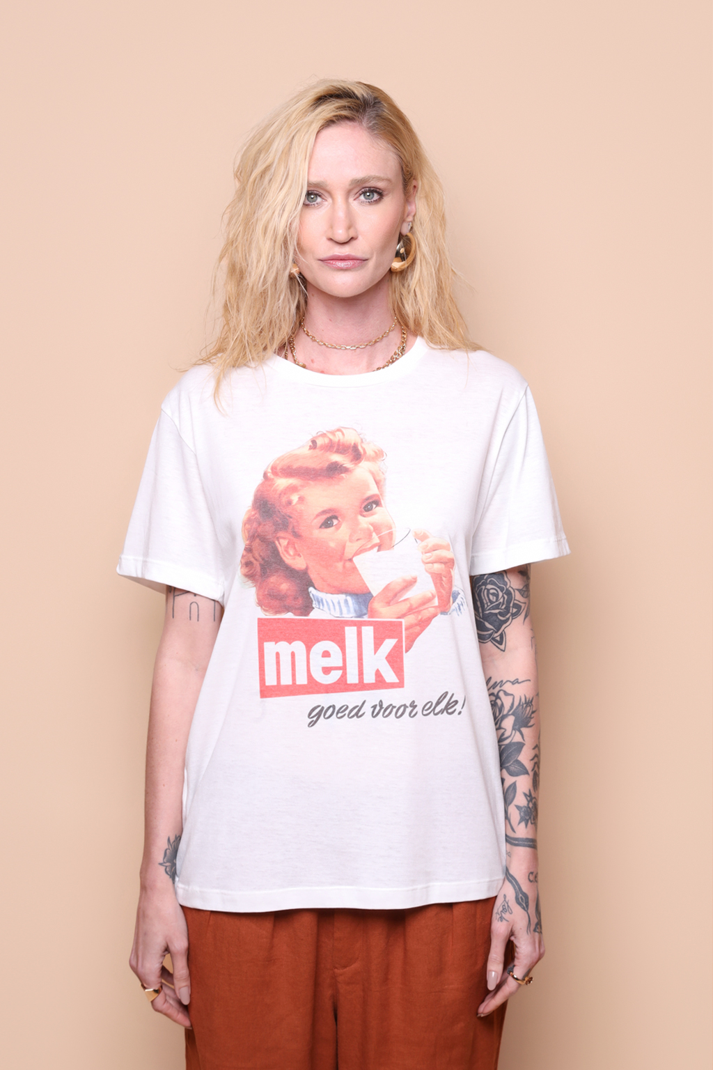 Camiseta estampada Melk