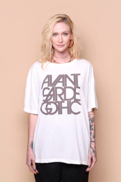Camiseta oversize estampada Avant Gard