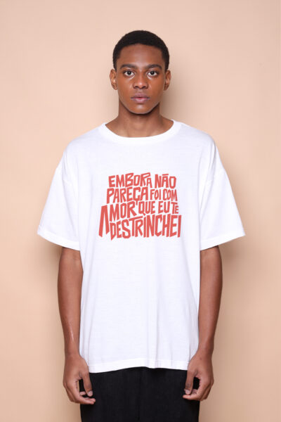 Camiseta oversize collab Letrux AMP