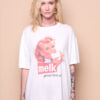 Camiseta oversize estampada Melk