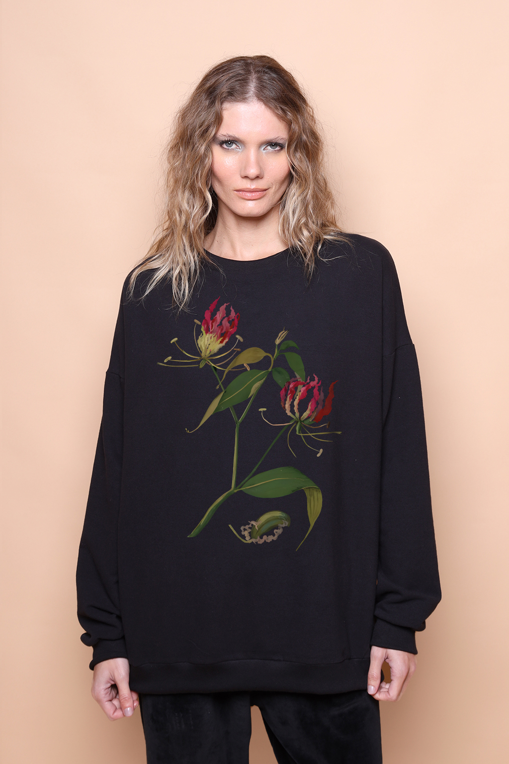 Blusão cinza estampado Tokyo Toilet