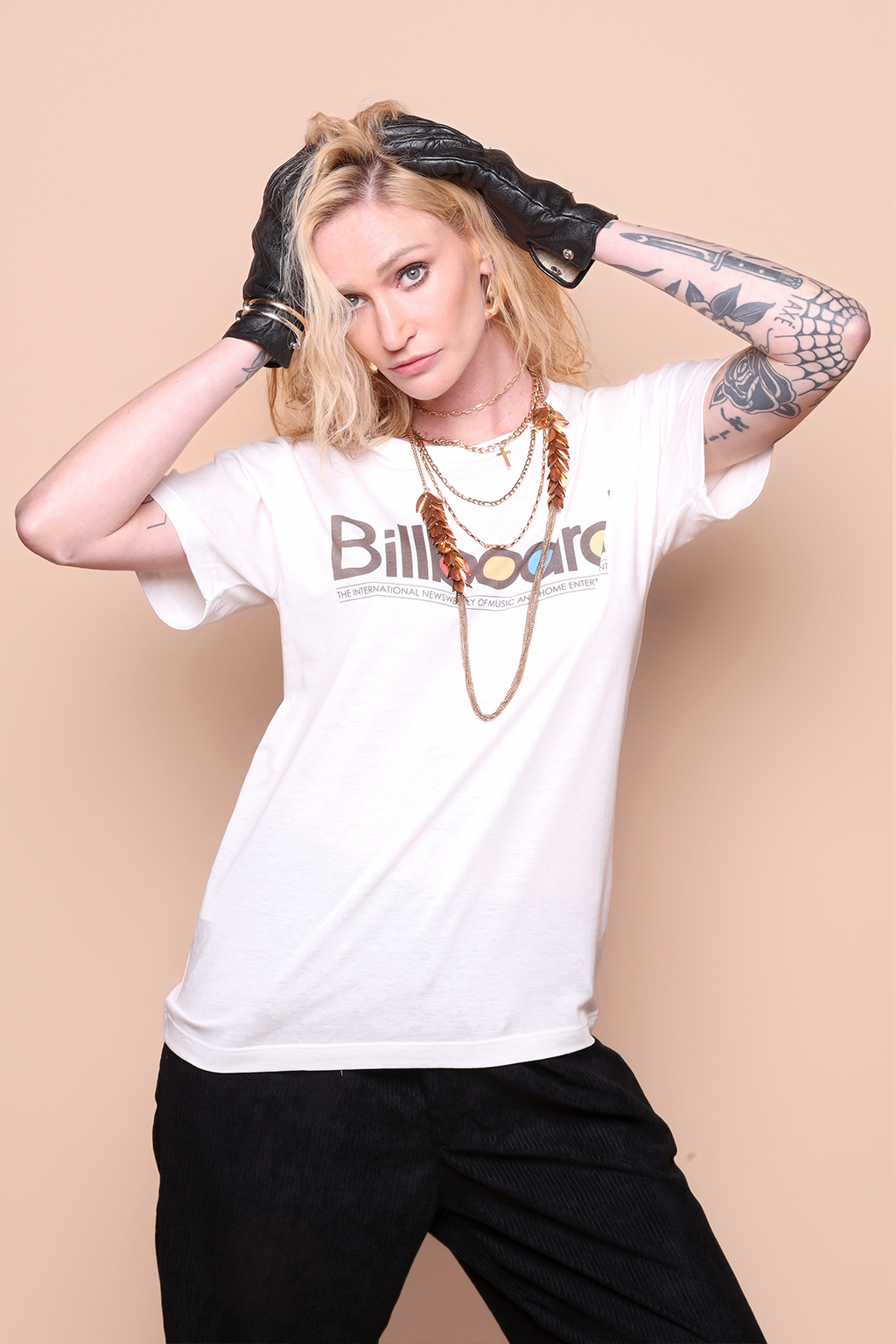 Camiseta estampada Billboard