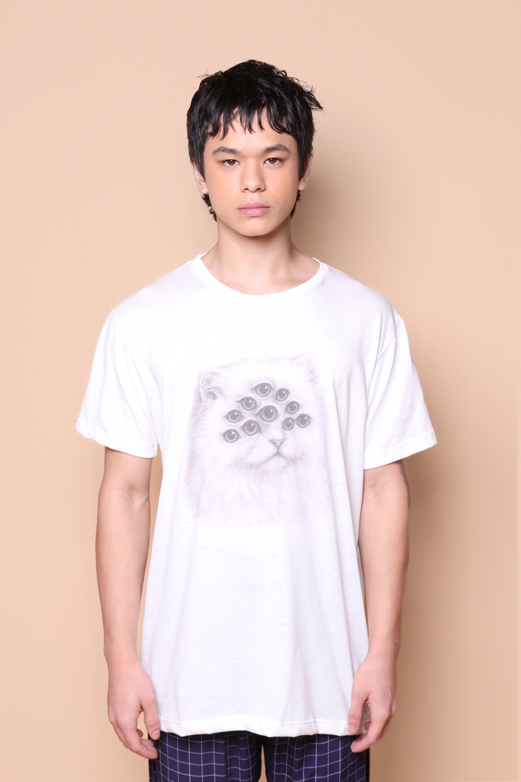 Camiseta estampada Gato Aranha