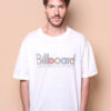 Camiseta oversize estampada Billboard