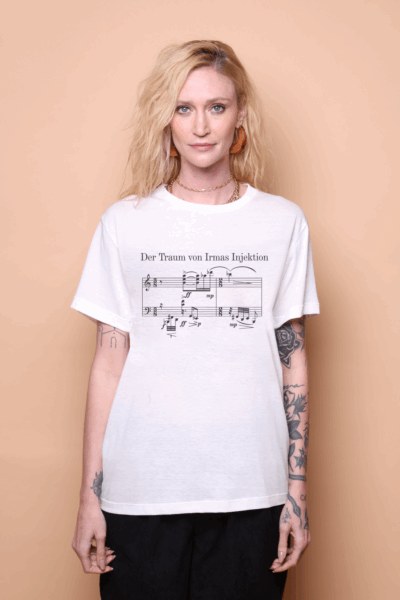 Camiseta estampada Sonho de injeção de Irma